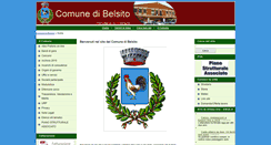 Desktop Screenshot of comune.belsito.cs.it