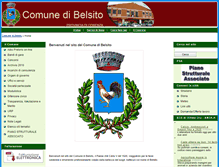 Tablet Screenshot of comune.belsito.cs.it